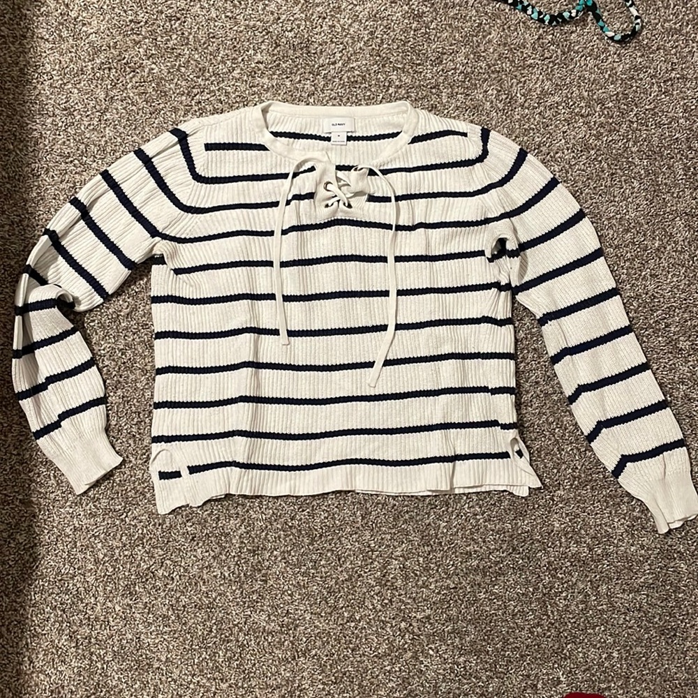 Old Navy striped sweater
